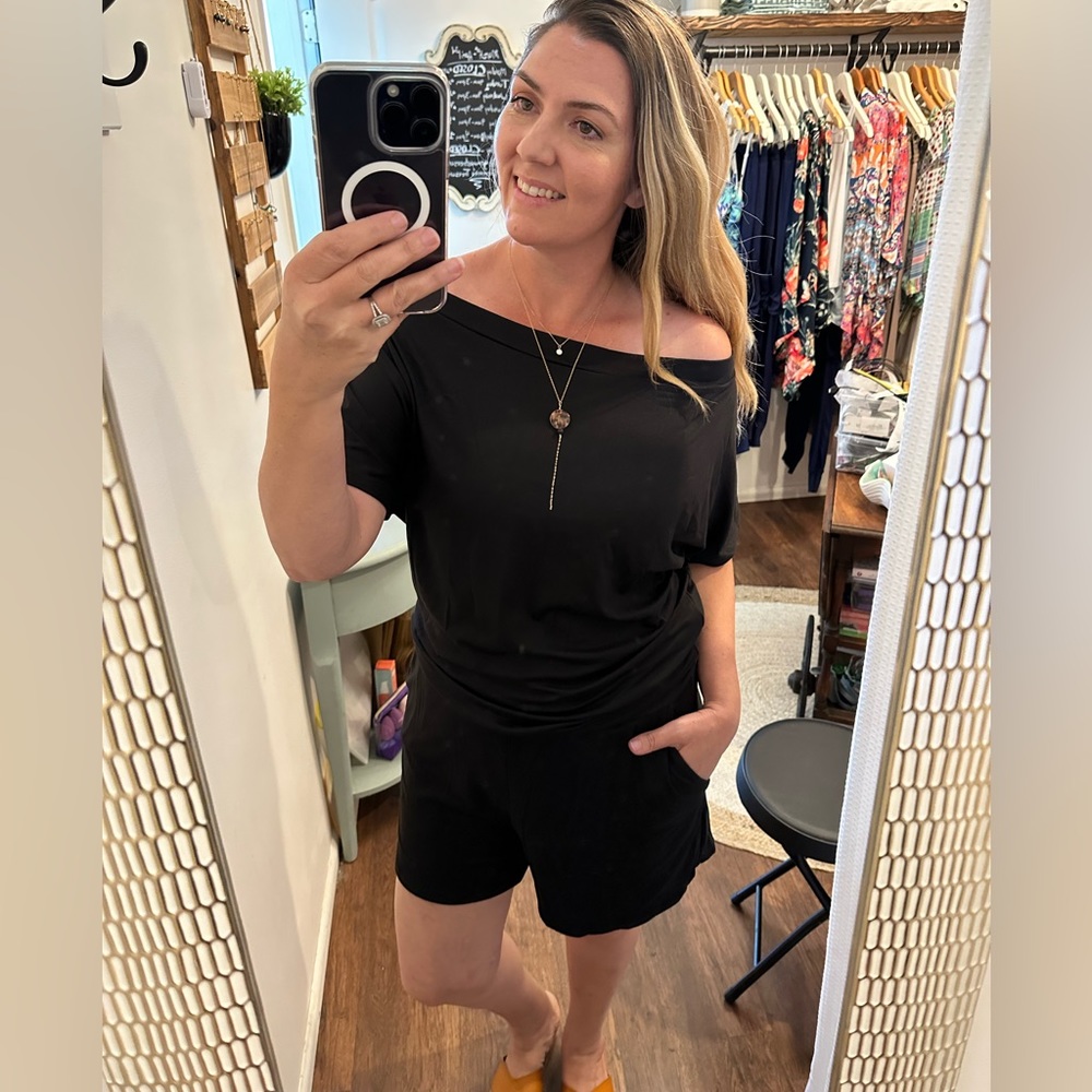 Ellis Off Shoulder Romper